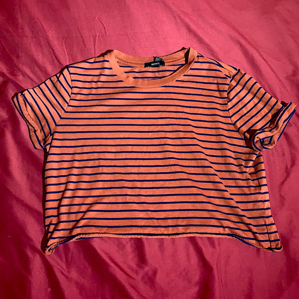 Stripe Crop Top